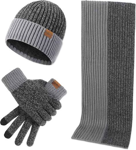 muts sjaal handschoenen set heren